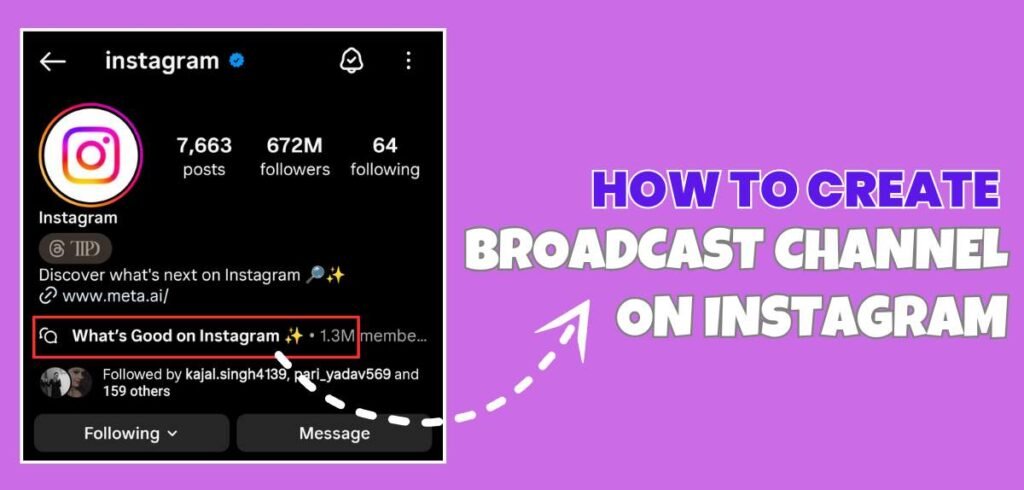 How to Create Broadcast Channel on Instagram