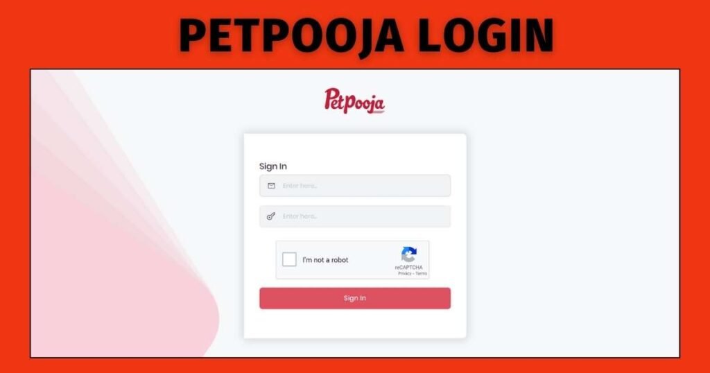 PetPooja Login